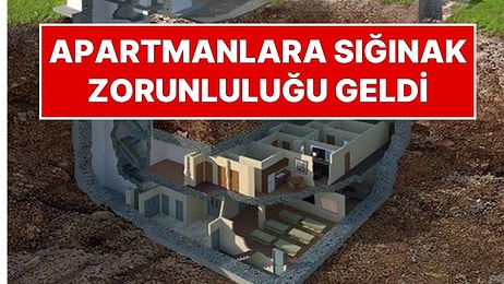 Bakan Murat Kurum Açıkladı: Sığınak Yönetmeliği Değişti, Binalara Sığınak Zorunluluğu Getirildi