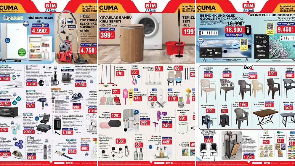 BİM'e Türk Kahve Makinesi Geliyor! 14 Kasım 2025 BİM Aktüel Ürünler İndirim Kataloğu