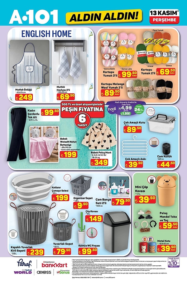 Mutfak Önlüğü 249 TL