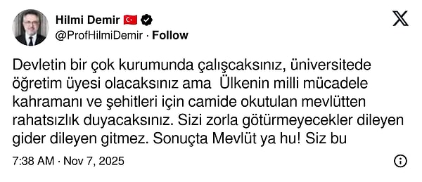 Uysal'ın paylaşımına tepki çığ gibi büyüdü. Tepkiler artınca Uysal, paylaşımını silmek zorunda kaldı. İşte o tepkilerden bazıları: