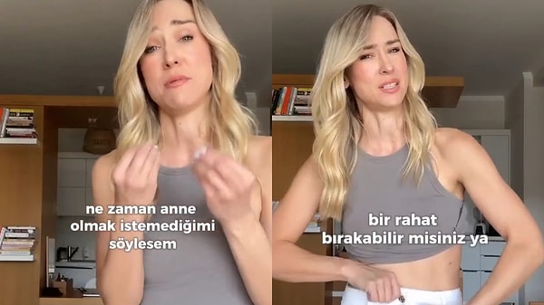 Genç kadın şu sözlerle tepki gösterdi👇🏻