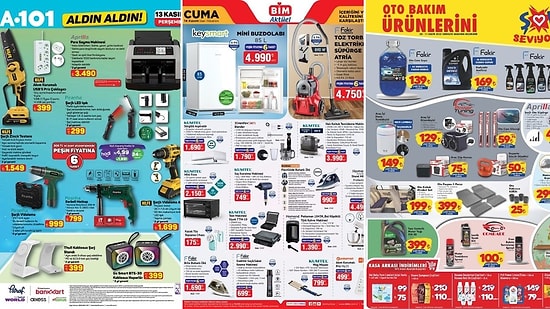 İndirim Günleri Başlıyor! 8 - 14 Kasım Haftasında A101 ve BİM Aktüel Ürünler Listesinde Ne Var?