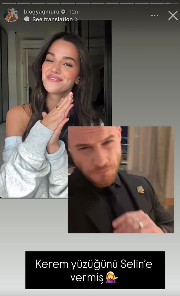 Sosyal medyada yaşanan son gelişmelerde ise Selin Yağcıoğlu’nun paylaştığı bir videodaki yüzük detayı olay oldu.