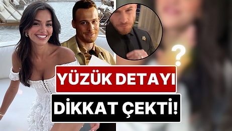 Takip Hamlesi Sonrası Kerem Bürsin'in Sevgilisi Selin Yağcıoğlu'nun Parmağındaki Yüzük Detayı Dikkat Çekti