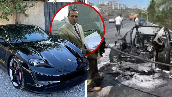 18 Milyonluk Porsche Alev Aldı: İş İnsanı Ölümden Döndü, Markaya Üretim Hatası Davası Açtı