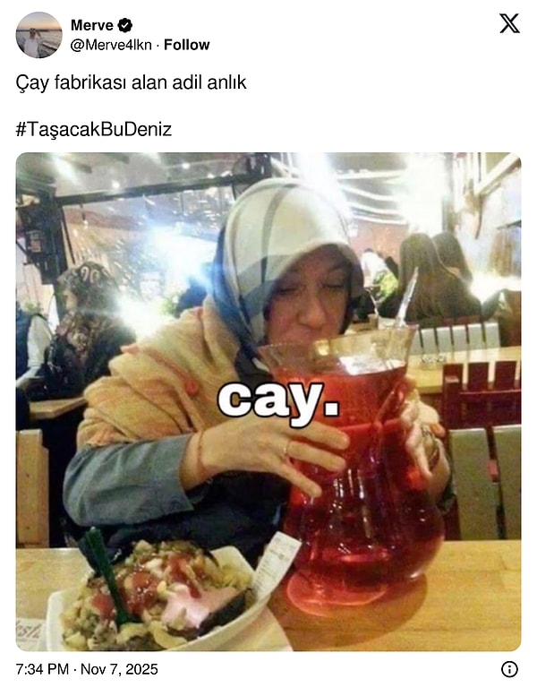 Ihlamurdan kurtulduğu o an...