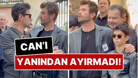 Kıvanç Kasabalı’nın Gözyaşlarına Boğulan Oğlu Can’ı Dedesinin Cenazesinde Amcası Kıvanç Tatlıtuğ Teselli Etti