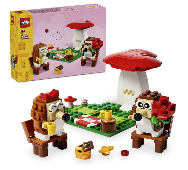 Minik doğa ve hayvan severler için eğlenceli bir hediye arıyorsan, LEGO Kirpi Pikniği favorin olacak!