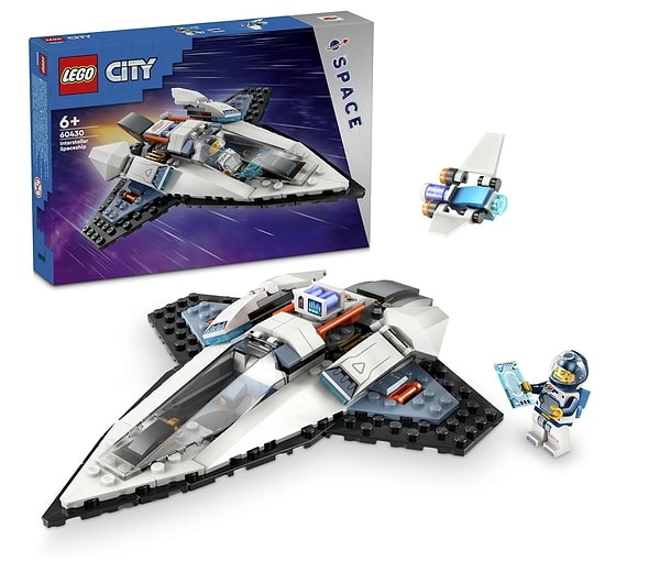 Uzay macerasını LEGO ile yaşamak isteyenler için LEGO City Yıldızlararası Uzay Gemisi.