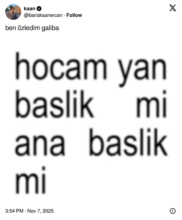 Bu cümlenin verdiği hüzne hazırlıksız yakalandım.