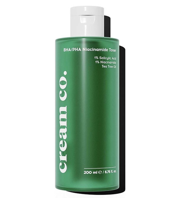 Bugün Amazonda indirime giren Cream Co.’nun Akne ve Siyah Nokta Karşıtı Tonik’i kaçırmayın!