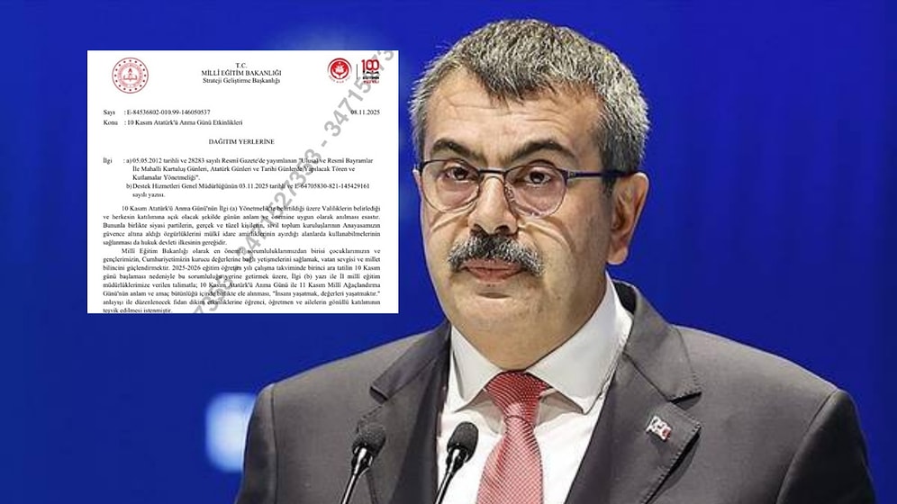 Milli Eğitim Bakanlığının 10 Kasım'da "Kapıları Kilitleyin Talimatı" Haberlerine Yalanlama Geldi