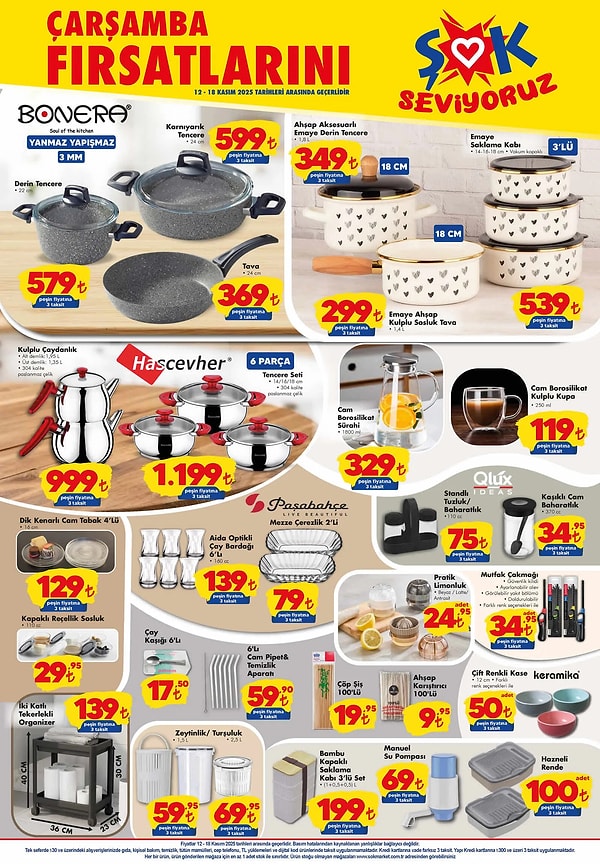 Bonera Derin Tencere 579 TL