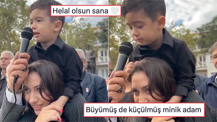 Balıkesir'de Bir Minik Atamızı Anmak İçin Bir Araya Gelen Kalabalığa Andımızı Okuttu