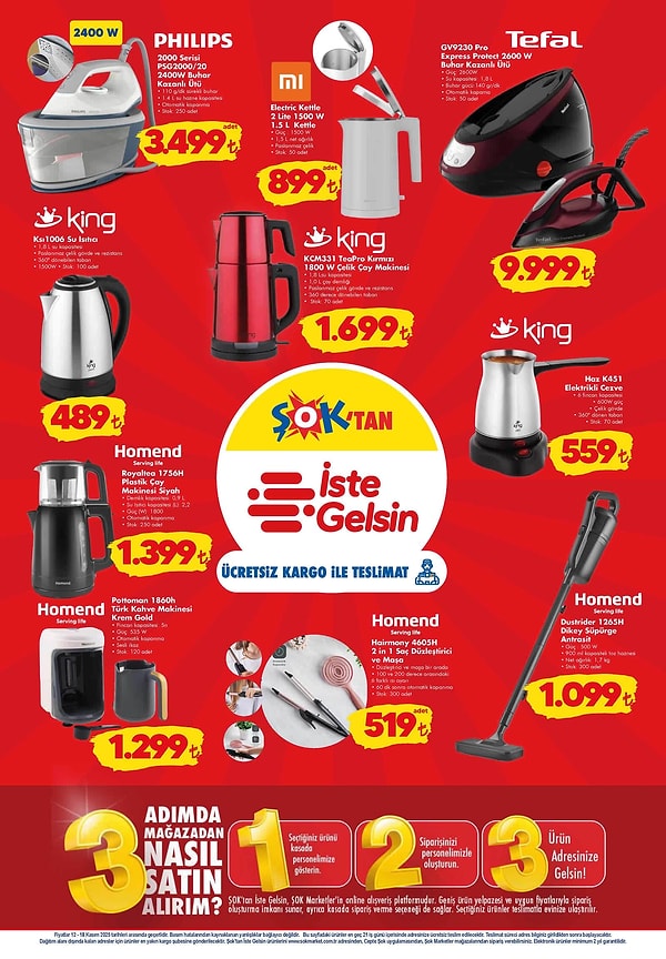 Philips 2000 Serisi Buhar Kazanlı Ütü 3.499 TL