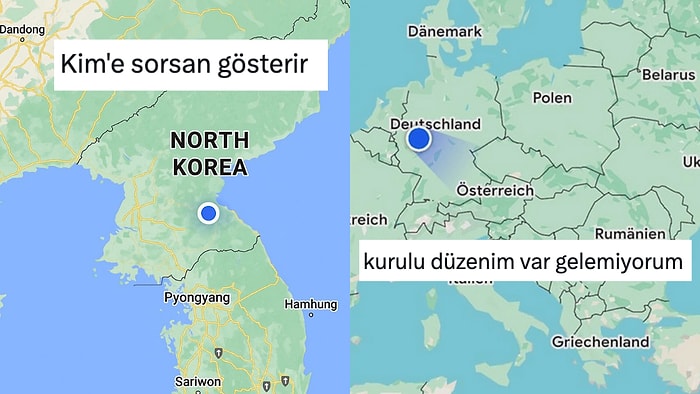 Bulundukları Konumları Paylaşarak Mizah Yapan X Kullanıcıları Viral Oldu