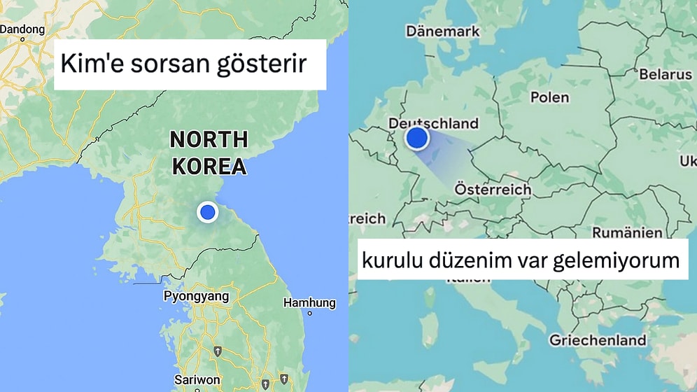 Bulundukları Konumları Paylaşarak Mizah Yapan X Kullanıcıları Viral Oldu