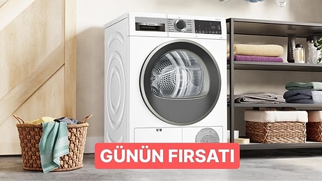 Günün Fırsatı: Bosch Çamaşır Kurutma Makinesi İndirimde