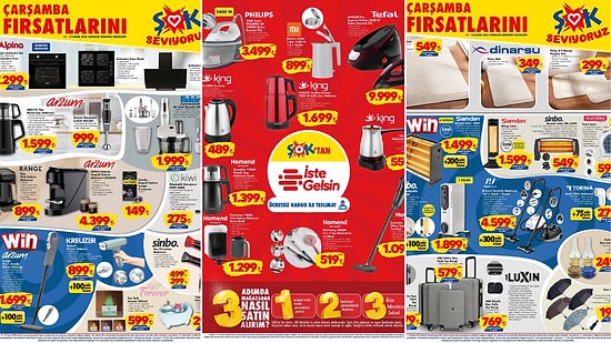 ŞOK'a Buharlı Temizlik Makinesi Geliyor! 12 Kasım 2025 ŞOK Aktüel Ürünler Kataloğu