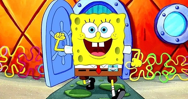 Sünger Bob Kare Pantolon!