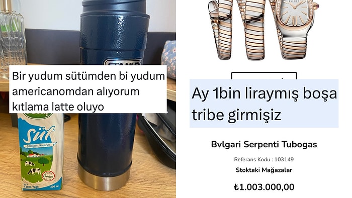 Kıtlama Latteden Tribe Sokan Fiyatlara Son 24 Saatin Viral Tweetleri