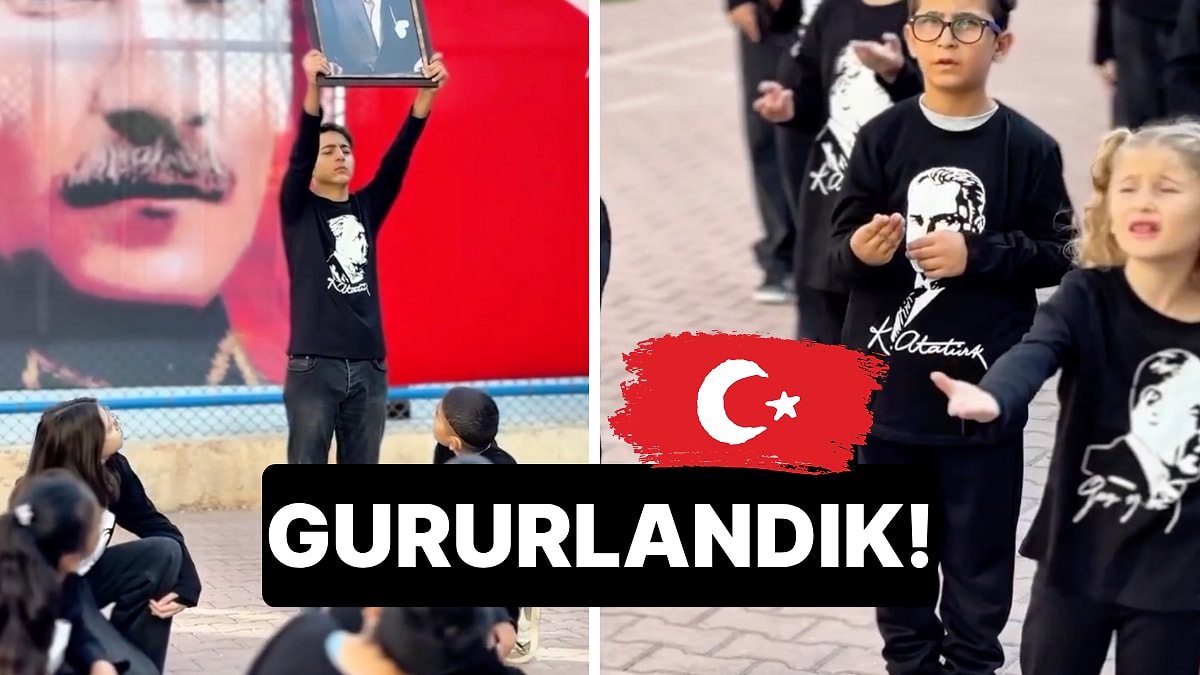 Kayseri’deki İşitme Engelli Öğrencilerden Atatürk’e Anlamlı 10 Kasım Etkinliği