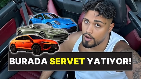 Servetini Arabalara Yatırmış! Rapçi Lvbel C5'in Kendine Köşk Alabileceği Arabalarının Fiyatına Şaşıracaksınız!