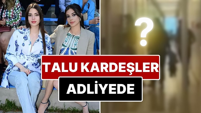Ünlülere Yönelik Operasyonda Uyuşturucu Tespit Edilen Derin ve Deren Talu İfade Vermek İçin Adliyeye Geldi