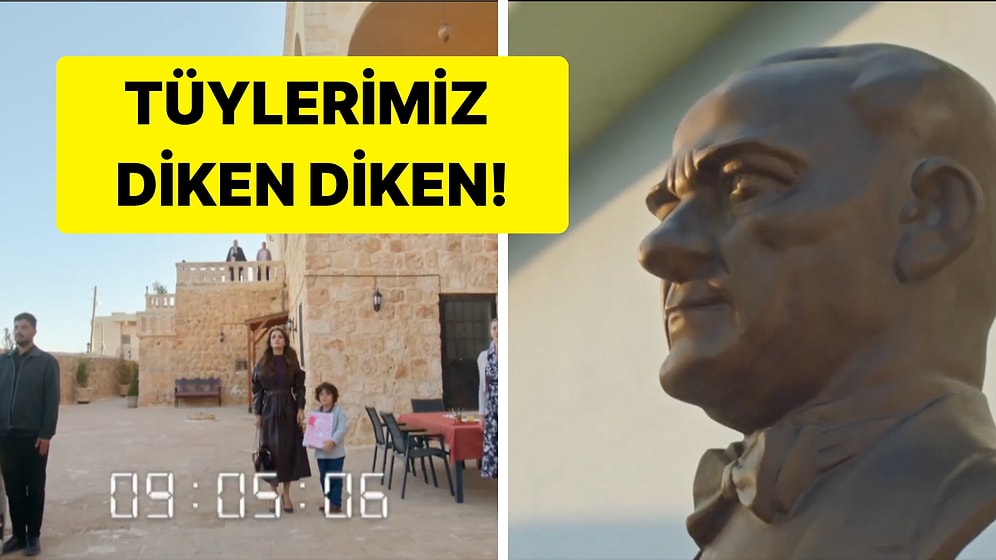 Saygı Duruşunda Bulundular: Uzak Şehir'deki 10 Kasım Sahnesi Seyirciden Alkış Topladı