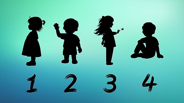 Which one of these children is unhappy?