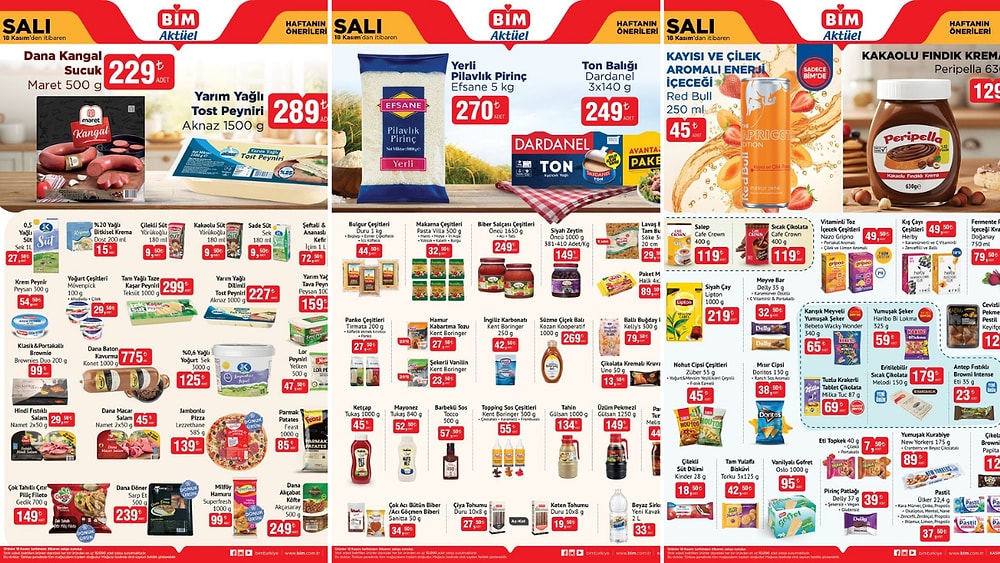 18 Kasım 2025 BİM Aktüel Haftanın Önerileri Kataloğu