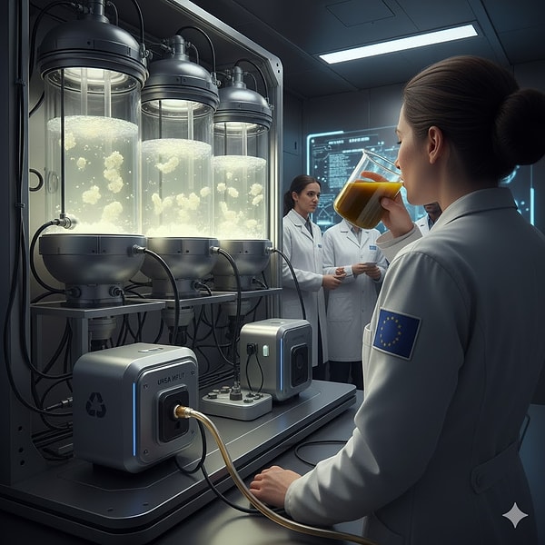 ESA'dan yapılan açıklamaya göre, yalnızca mikroorganizma, hava ve elektrik kullanılarak üretilebilen "Solein" adlı protein tozunun kullanılabilirliğini test etmeyi amaçlayan "HOBI-WAN" adlı bir pilot program başlatıldı.