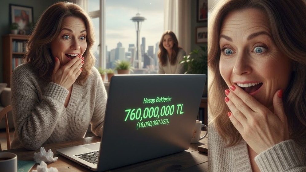 50 Yaşındaki Kadın, Yıllar Sonra Girdiği Banka Hesabında 760 Milyon TL Buldu!