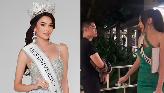 Miss Universe Turkey Ceren Arslan Confronts Cameraman For Not Filming Her