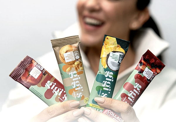 Gigi's her an yanında taşıyabileceğin sağlıklı seçenekler sunar.