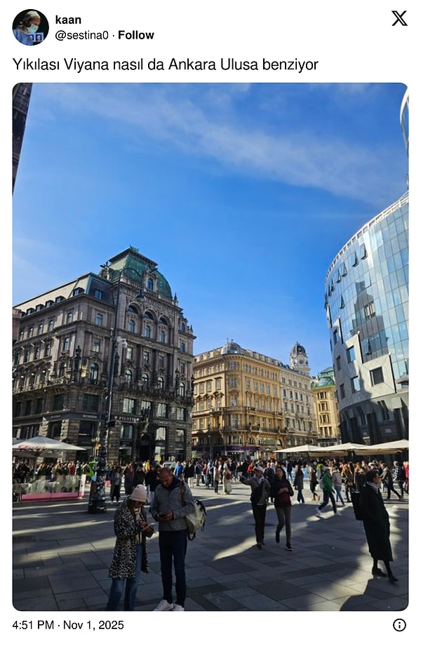 Herkes bir yeri başka bir yere benzetmeye başladı.