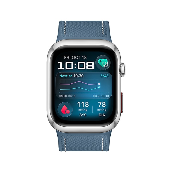 Yeni "Zamanlanmış Kan Basıncı Ölçüm Modu", kullanıcıların kan basıncı sağlıklarını daha detaylı yönetmelerine olanak tanıyor.