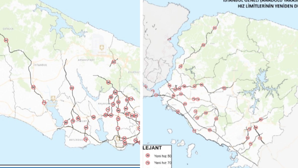 UKOME’dan Tüm İstabulluları İlgilendiren Karar: İstanbul’da 84 Yerde Hız Limiti Değişti