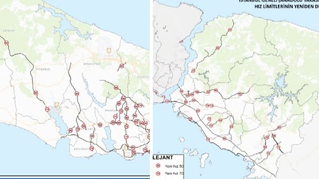 UKOME’dan Tüm İstabulluları İlgilendiren Karar: İstanbul’da 84 Yerde Hız Limiti Değişti