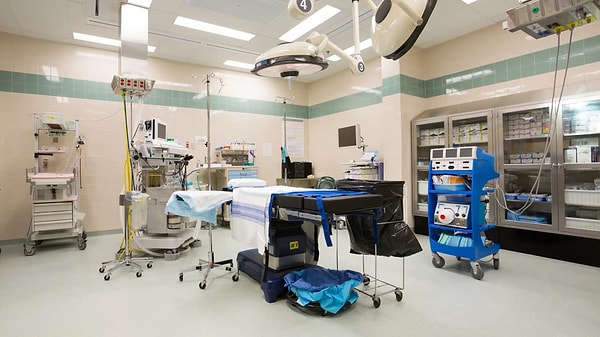 The patients are feeling chilly, yet the doctors are breaking a sweat.