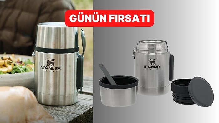 Dışarıda Yemek Yemek İstemeyenlere: Stanley Classic Legendary Vakumlu Yemek Termosu İndirimde!
