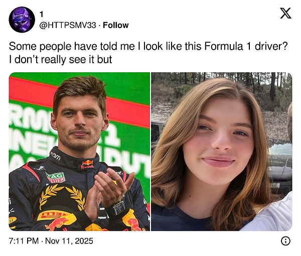 Max Verstappen benzeri montaj mıdır bilinmez epey ilgi çekti.