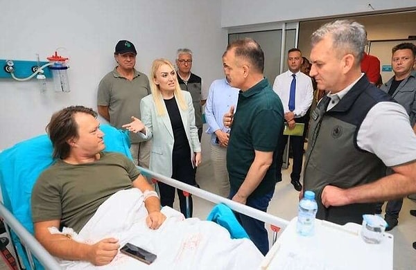 Pilot daha önce de bir kazadan yaralı kurtulmuş.