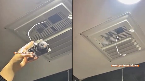 Esenyurt'ta Bir İnşaat Firmasının Kadınlar Tuvaletinde Gizli Kamera Bulundu