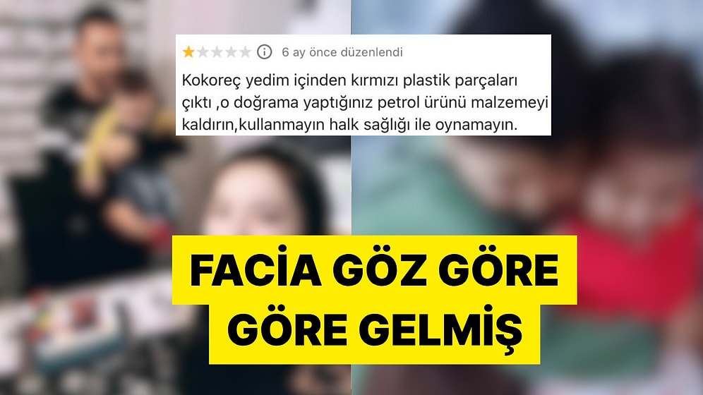 Facia Geliyorum Demiş! Gurbetçi Ailenin Zehirlendiği İşletmeye Yapılan Yorumlar Ortaya Çıktı