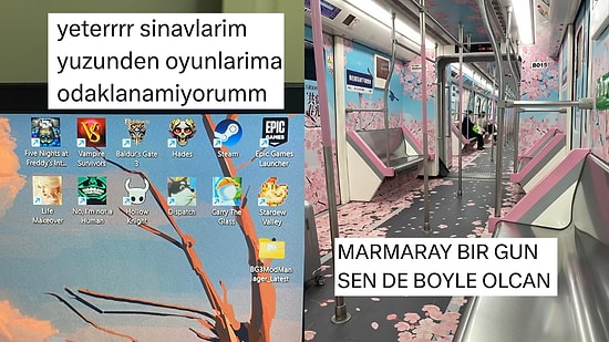 Oyuna Odaklanamayanlardan Hayallerdeki Marmaray'a Son 24 Saatin Viral Tweetleri