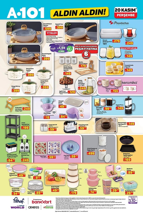 Vivaldi Seramik Basık Tencere 599 TL