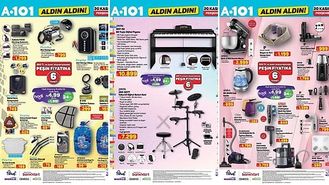 A101'e Araç Kamerası Geliyor! 20 Kasım 2025 A101 Aldın Aldın Kataloğu