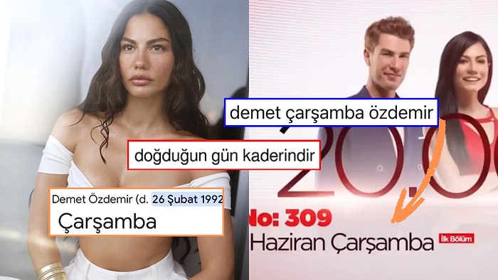 Demet Özdemir’in Tüm Dizilerinin Çarşamba Gününe Denk Gelmesi Tesadüfleri Ortaya Çıkardı