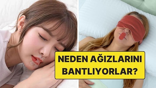 Koreliler Uyurken Ağızlarını Meğerse Bu Yüzden Bantlıyormuş